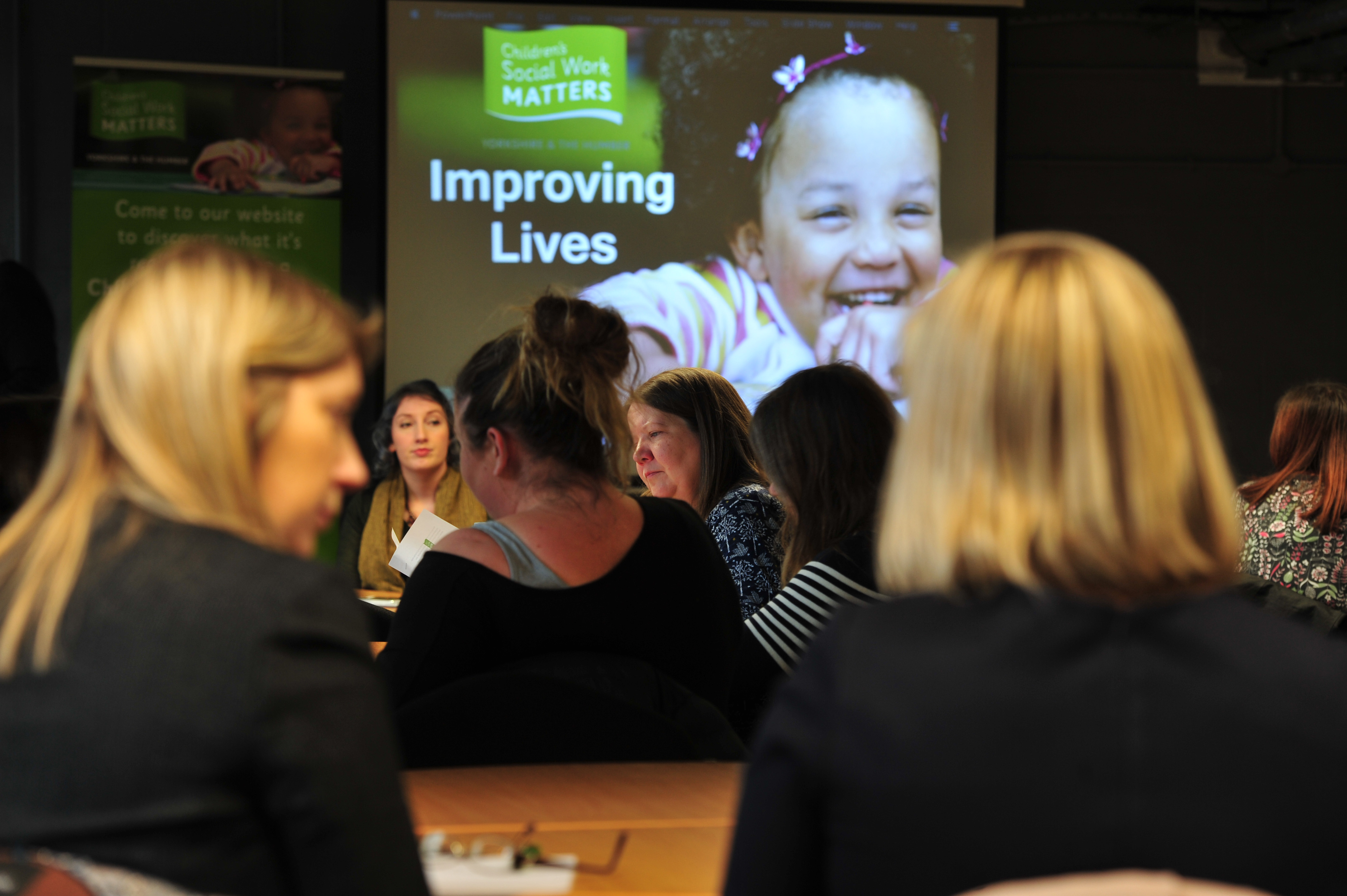 Conference People at a conference